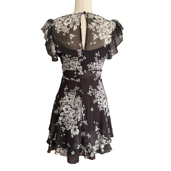 VTG B. Darlin Y2K Babydoll mini dress Women's Sz 4 6 Vintage Fairy Fairycore 90s - Picture 8 of 16